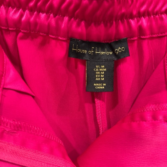 House of Harlow 1960 Hot Pink Wide Leg Pants - Picture 6 of 6